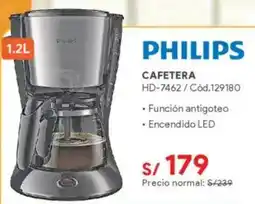Hiraoka Philips cafetera oferta
