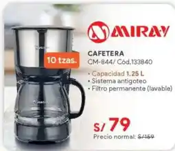 Hiraoka Miray cafetera oferta