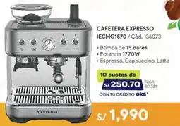 Hiraoka Imaco cafetera expresso oferta