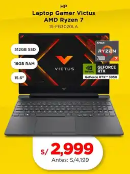 La Curacao Hp laptop gamer victus oferta