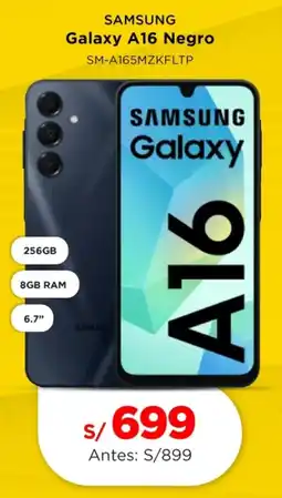 La Curacao Samsung galaxy a16 negro oferta
