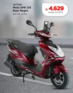 La Curacao Jettor moto spr 125 rojo negro oferta