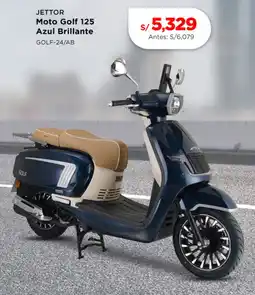 La Curacao Jettor moto golf 125 azul brillante oferta