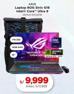 La Curacao Asus laptop rog strix g16 oferta