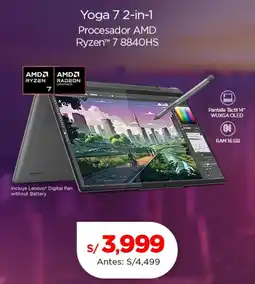 La Curacao Yoga 7 2-in-1 oferta