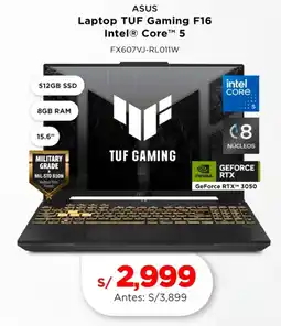 La Curacao Asus laptop tuf gaming f16 oferta