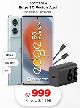 La Curacao Motorola edge 50 fusion azul oferta