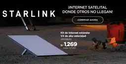 La Curacao Starlink kit de internet estándar v4 de alta velocidad oferta