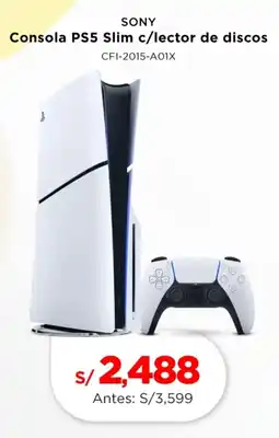 La Curacao Sony consola ps5 slim c/lector de discos oferta