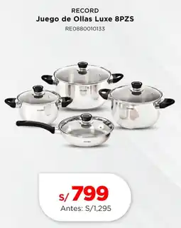 La Curacao Record juego de ollas luxe oferta