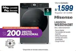 El Gallo Más Gallo Hisense lavaseca wd3s1443bt oferta