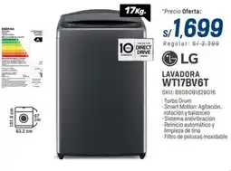 El Gallo Más Gallo Lg lavadora wt17bv6t oferta