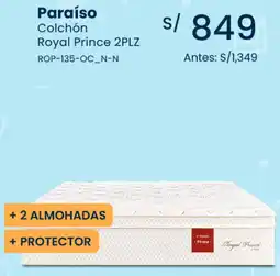 Tiendas EFE Paraíso colchón royal prince oferta