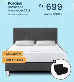 Tiendas EFE Paraíso dormitorio amanecer oferta