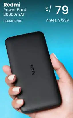 Tiendas EFE Redmi power bank oferta