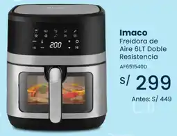 Tiendas EFE Imaco freidora de aire doble resistencia oferta