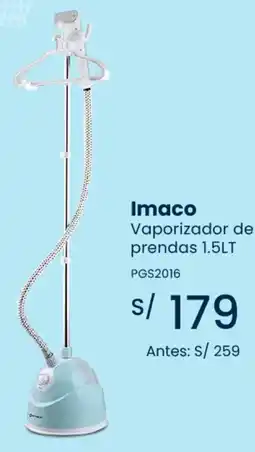 Tiendas EFE Imaco vaporizador de prendas oferta