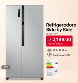 Tiendas EFE Lg refrigeradora side by side oferta