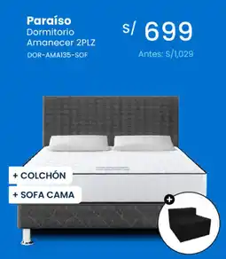 Tiendas EFE Paraíso dormitorio amanecer oferta