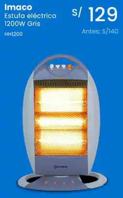 Tiendas EFE Imaco estufa eléctrico oferta