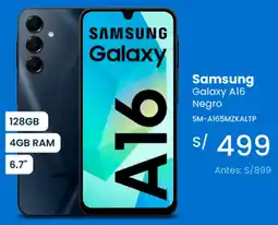 Tiendas EFE Samsung galaxy A16 negro oferta