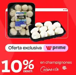 Wong Cuisine & co en champignones oferta