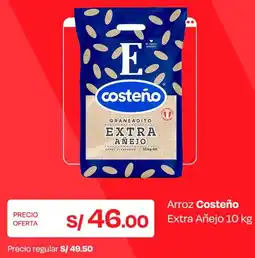 Wong Costeño arroz extra añejo oferta