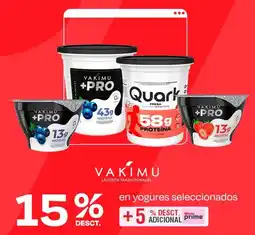 Wong Vakimu en yogures seleccionados oferta