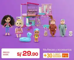 Wong Muñecas y accesorios oferta