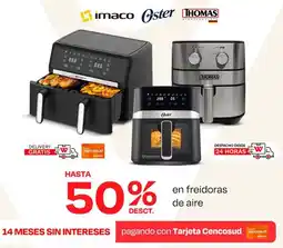 Wong Imaco, oster, thomas en freidoras de aire oferta