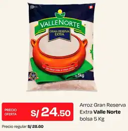 Wong Valle norte arroz gran reserva extra bolsa oferta