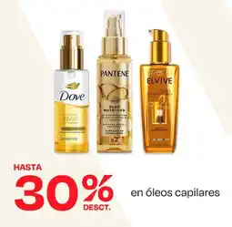 Wong En óleos capilares oferta