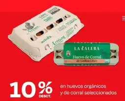 Wong En huevos orgánicos y de corral seleccionados oferta