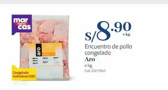 Makro Encuentro de pollo congelado aro oferta