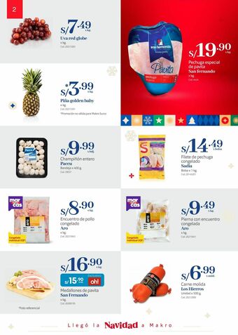 Makro navidad en makro oferta