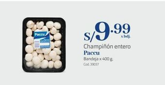 Makro Champiñón entero paccu oferta