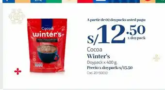 Makro Cocoa winter's oferta