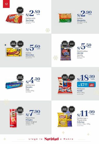 Makro Navidad en makro oferta
