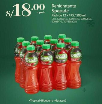 Makro Rehidratante sporade oferta