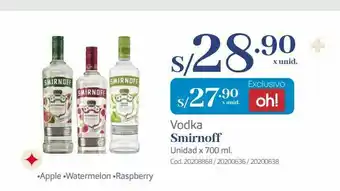 Makro Vodka smirnoff oferta