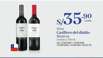 Makro Vino casillero del diablo oferta