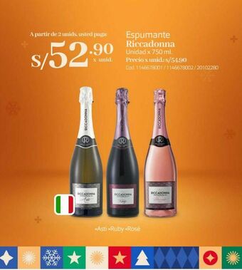 Makro Espumante riccadonna oferta