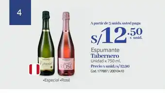 Makro Espumante tabernero oferta