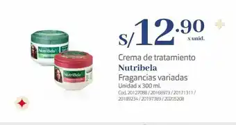 Makro Crema de tratamiento nutribela oferta