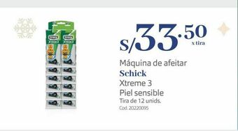 Makro Máquina de afeitar schick oferta