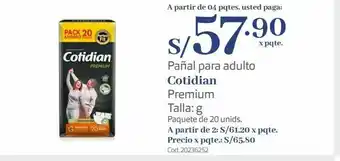 Makro Pañal para adulto cotidian oferta