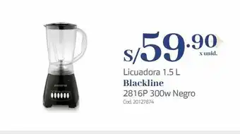 Makro Licuadora 1.5 l blackline oferta