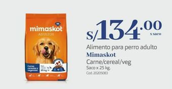 Makro Alimento para perro adulto mimaskot oferta