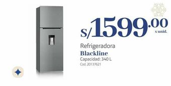Refrigeradora blackline