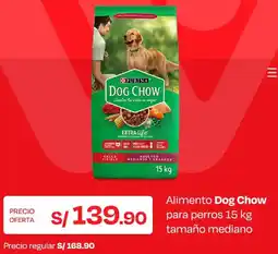 Wong Purina dog chow alimento para perros tamaño mediano oferta